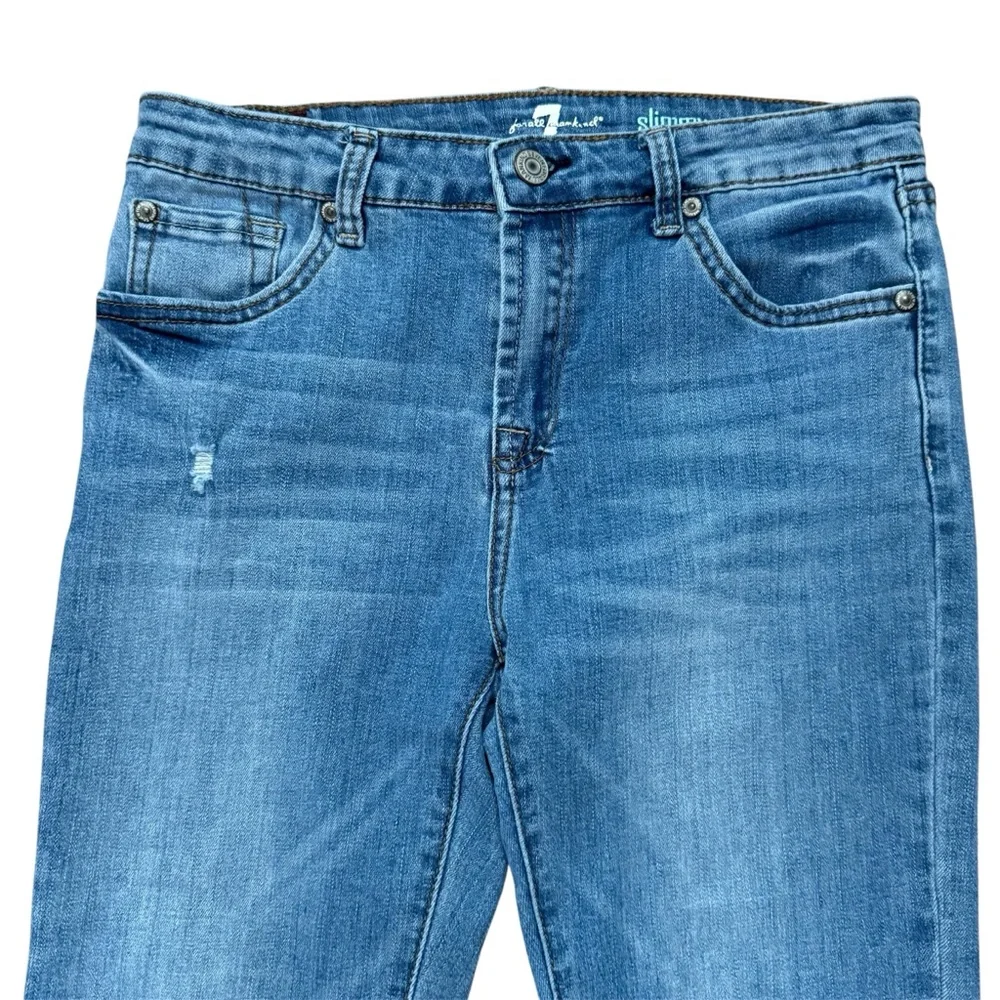 7 For All Mankind Slimmy Skinny Jeans Girls Size 14 Like New